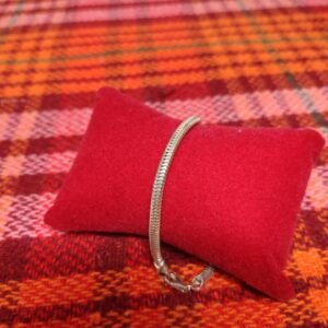 Pulseira Rabo de Rato 4mm - Prata 925