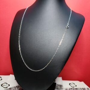 Corrente Cartier - 2mm 60cm - Prata 925